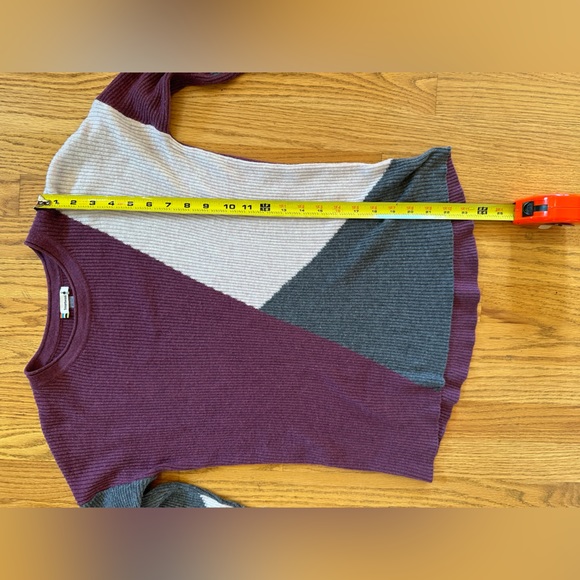 Smartwool | Colorblock Rib Sweater | XS - Picture 11 of 12